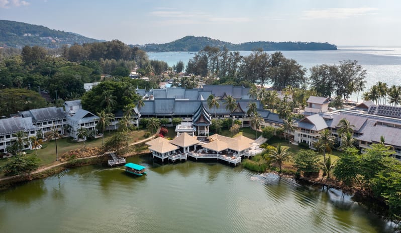 SAii Laguna Phuket Food Beverage The Club Aerial